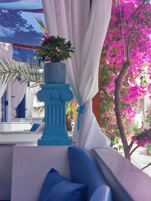 Terrace/patio - Doron Hotel Delfini (Naxos)