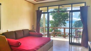 Villa, Kitchenette, Ocean View | Free WiFi, bed sheets
