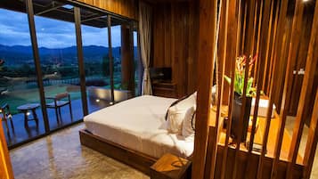 Premier-Zimmer | 2 Schlafzimmer, Schreibtisch, Verdunkelungsvorhänge, Zustellbetten