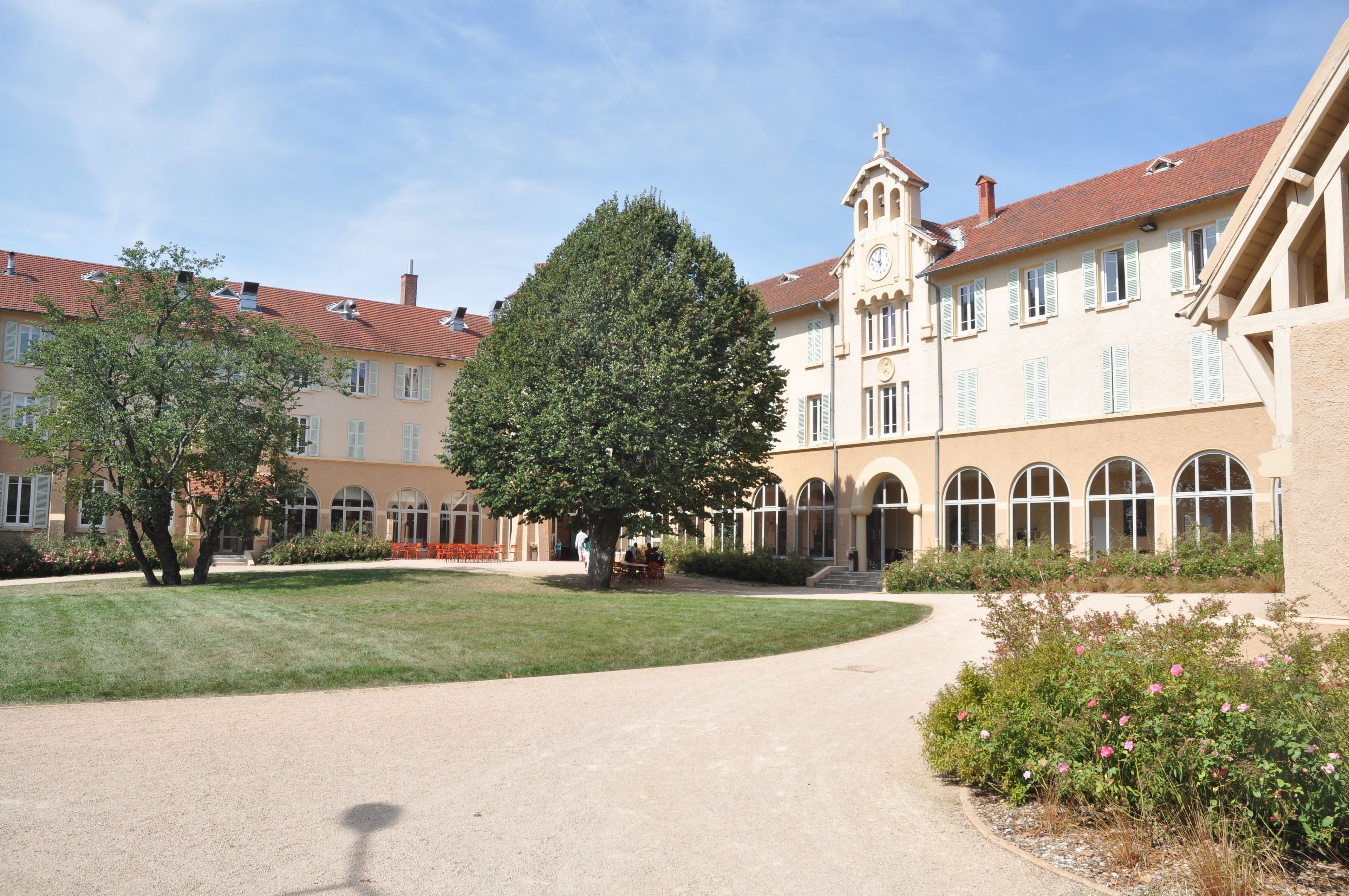 Façana frontal de l'allotjament