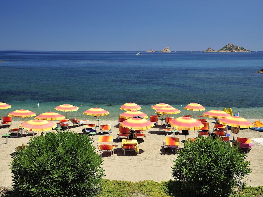 Beach nearby, white sand