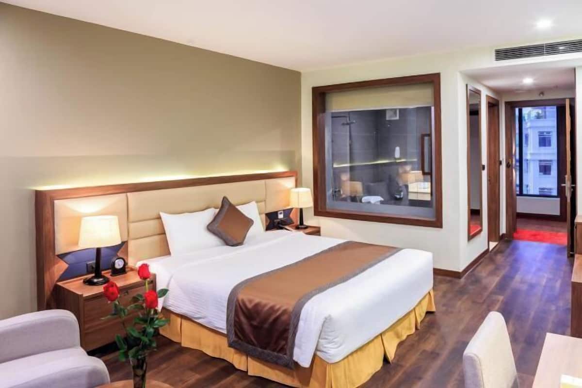 1 habitación, minibar, caja de seguridad en la habitación y escritorio