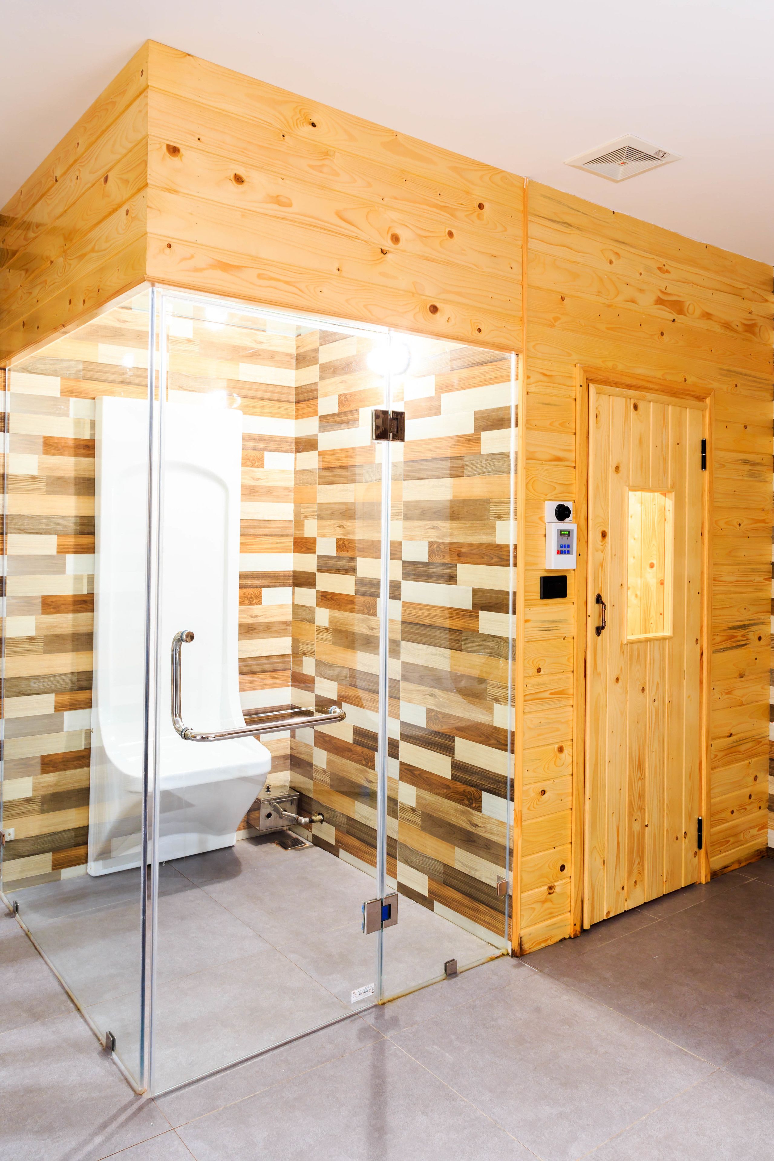 Sauna, hot stone massages