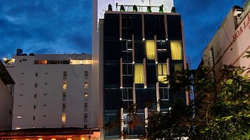 Front of property - evening/night
