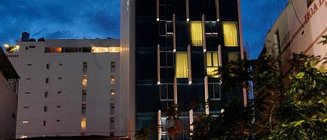 Front of property - evening/night