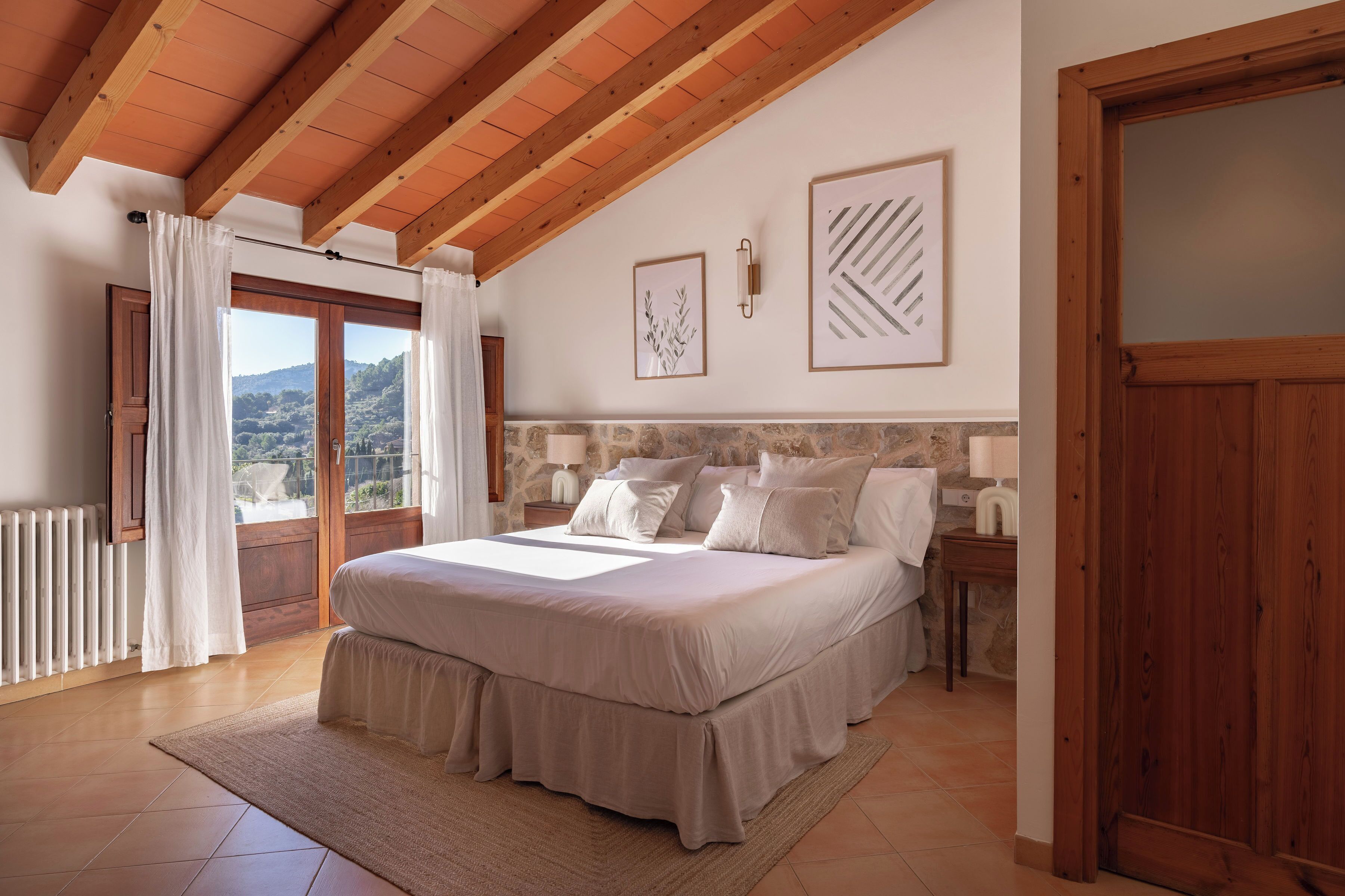 superior double room, mountain view | 1 bedroom, premium bedding, down duvets, minibar