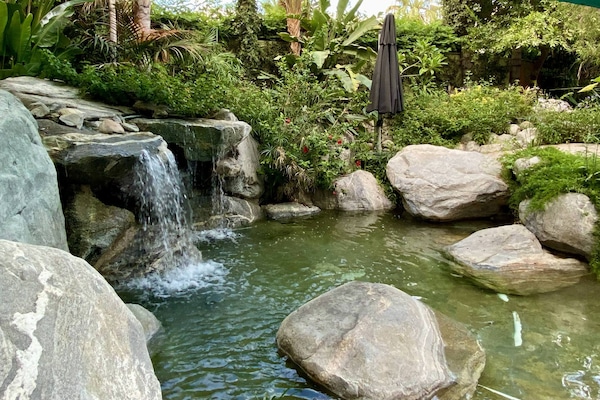 2 outdoor pools, pool umbrellas, sun loungers