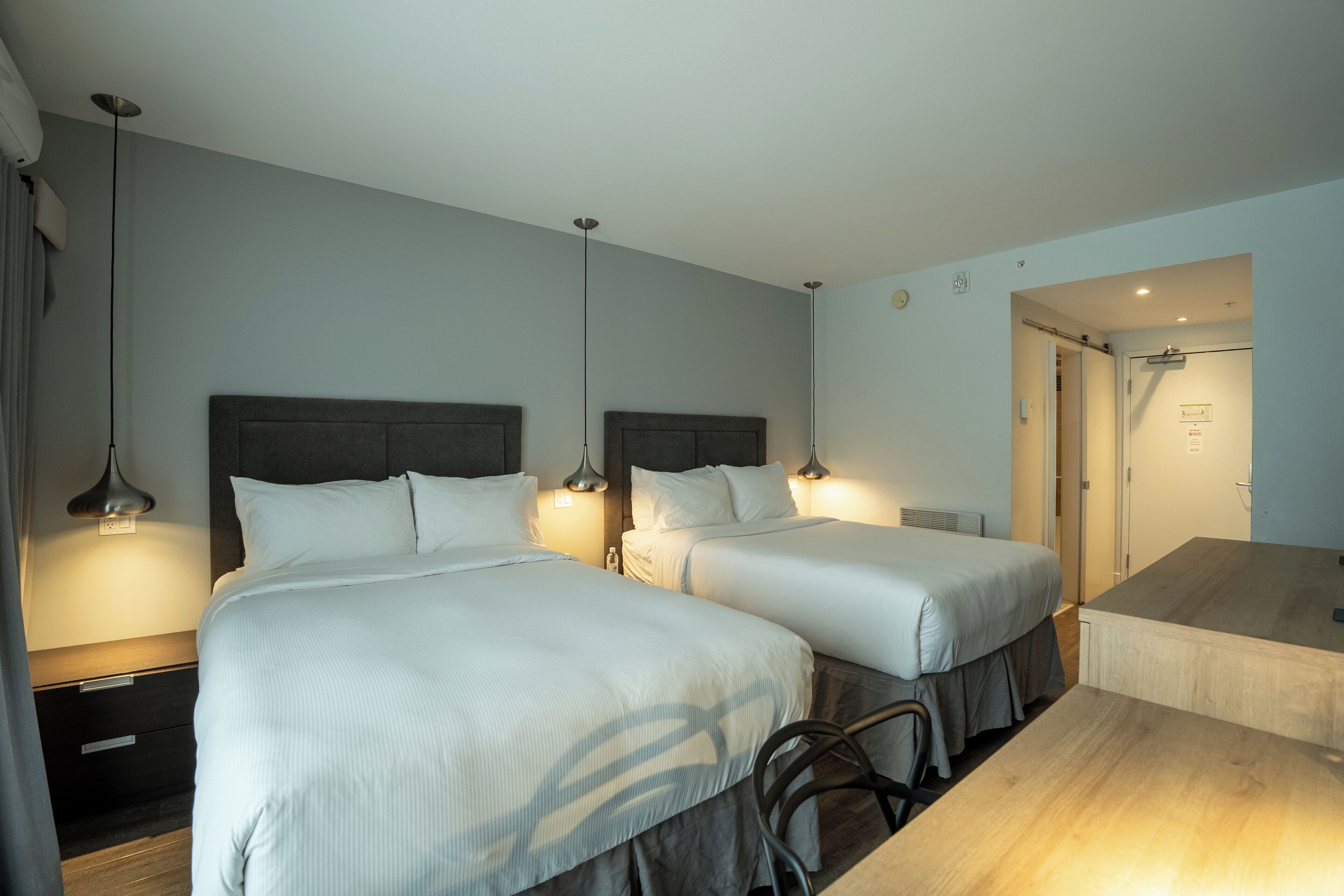 Standard Room, 2 Double Beds, Non Smoking, Balcony (2nd Floor;Walk-in Shower) | Premium bedding, pillowtop beds, in-room safe, desk