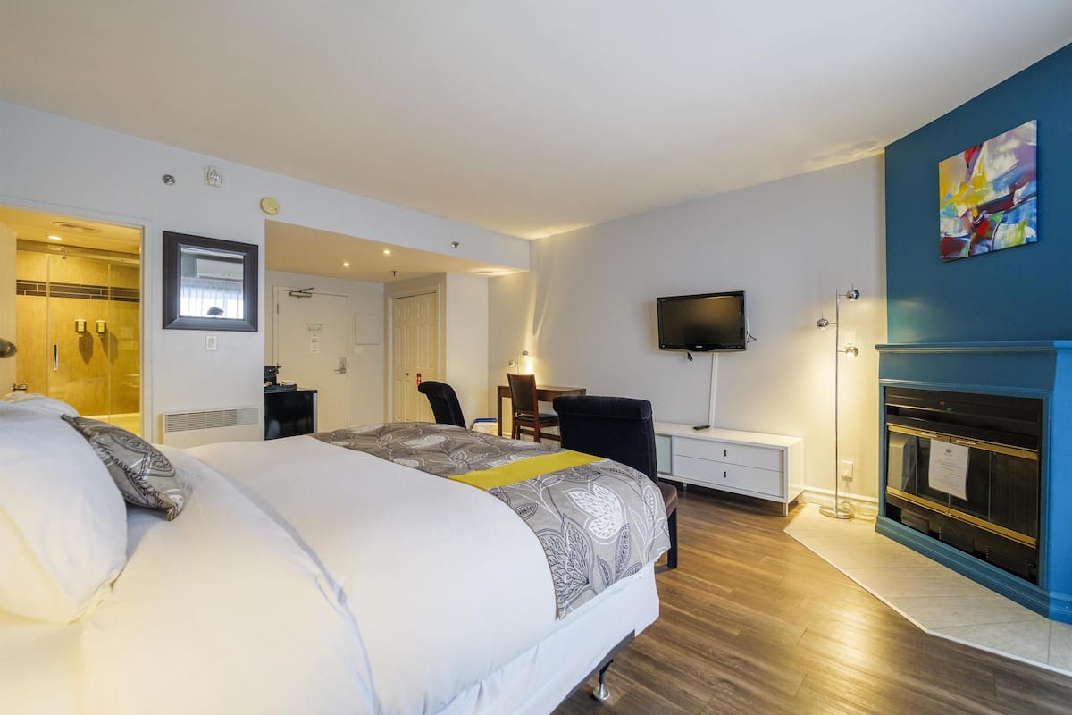 Literie de qualité, lit avec matelas à plateau-coussin, coffre-fort