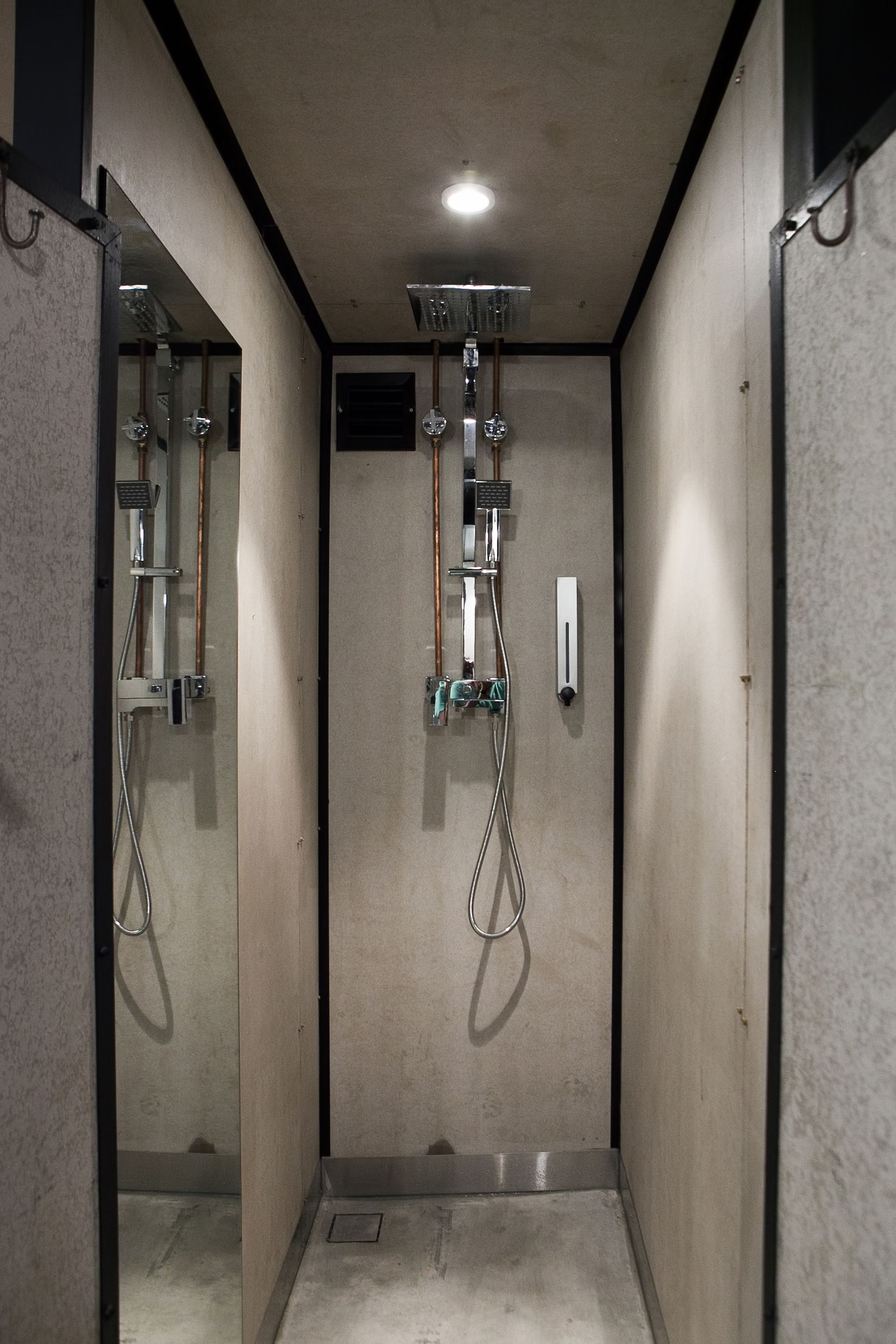 Dusj på badet