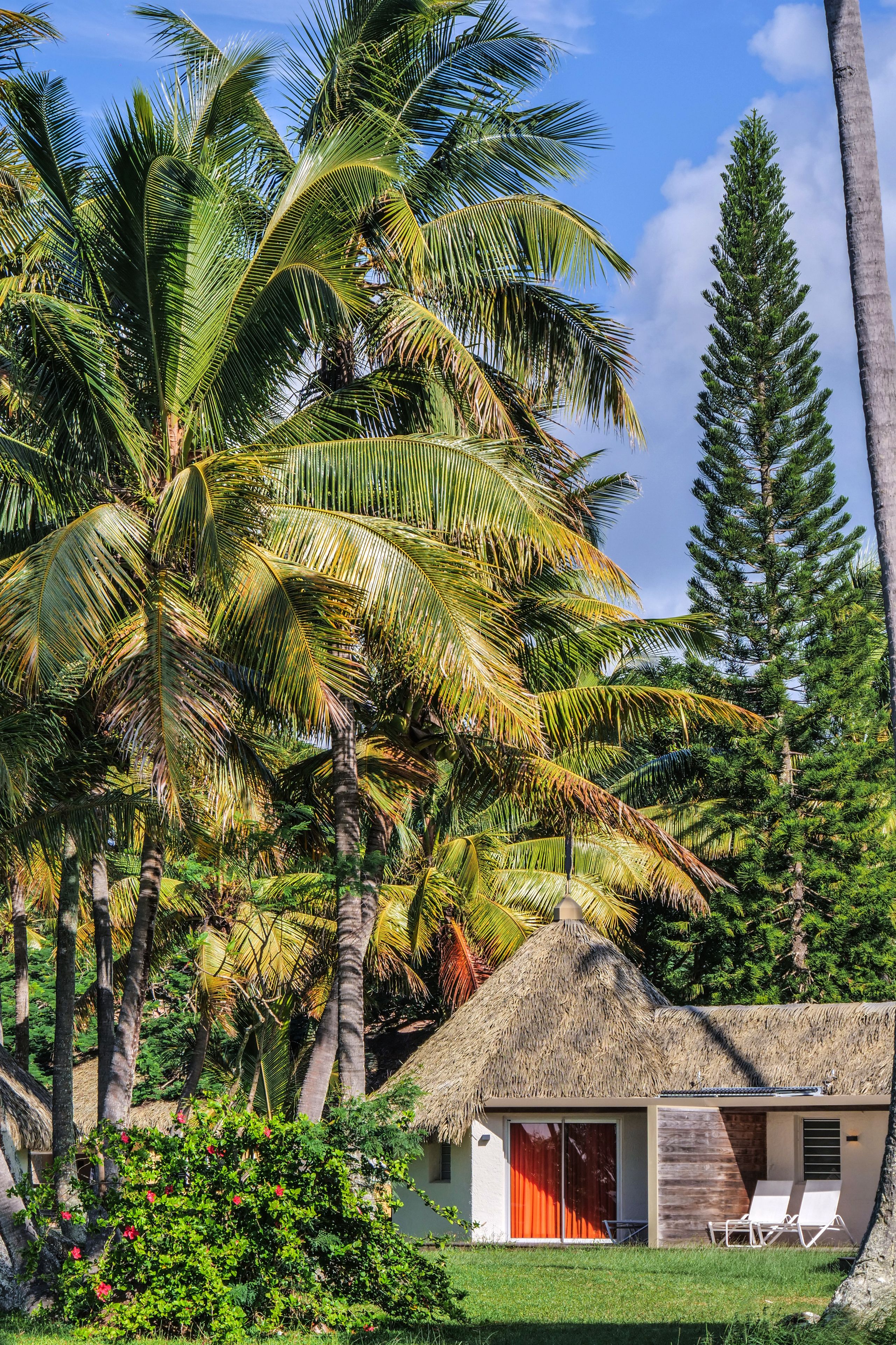 premium bungalow | premium bedding, in-room safe, desk, blackout curtains