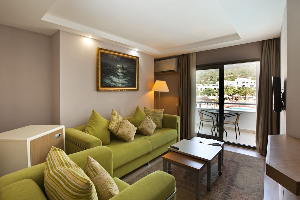 Living area | 42-inch LCD TV with satellite channels, TV, table tennis