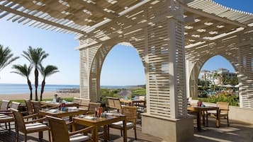 Private beach, sun-loungers, beach umbrellas, beach massages