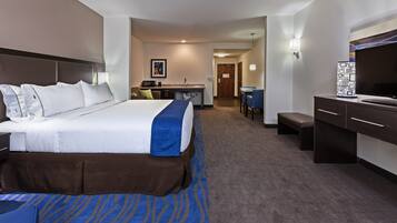 Down duvets, desk, laptop workspace, soundproofing