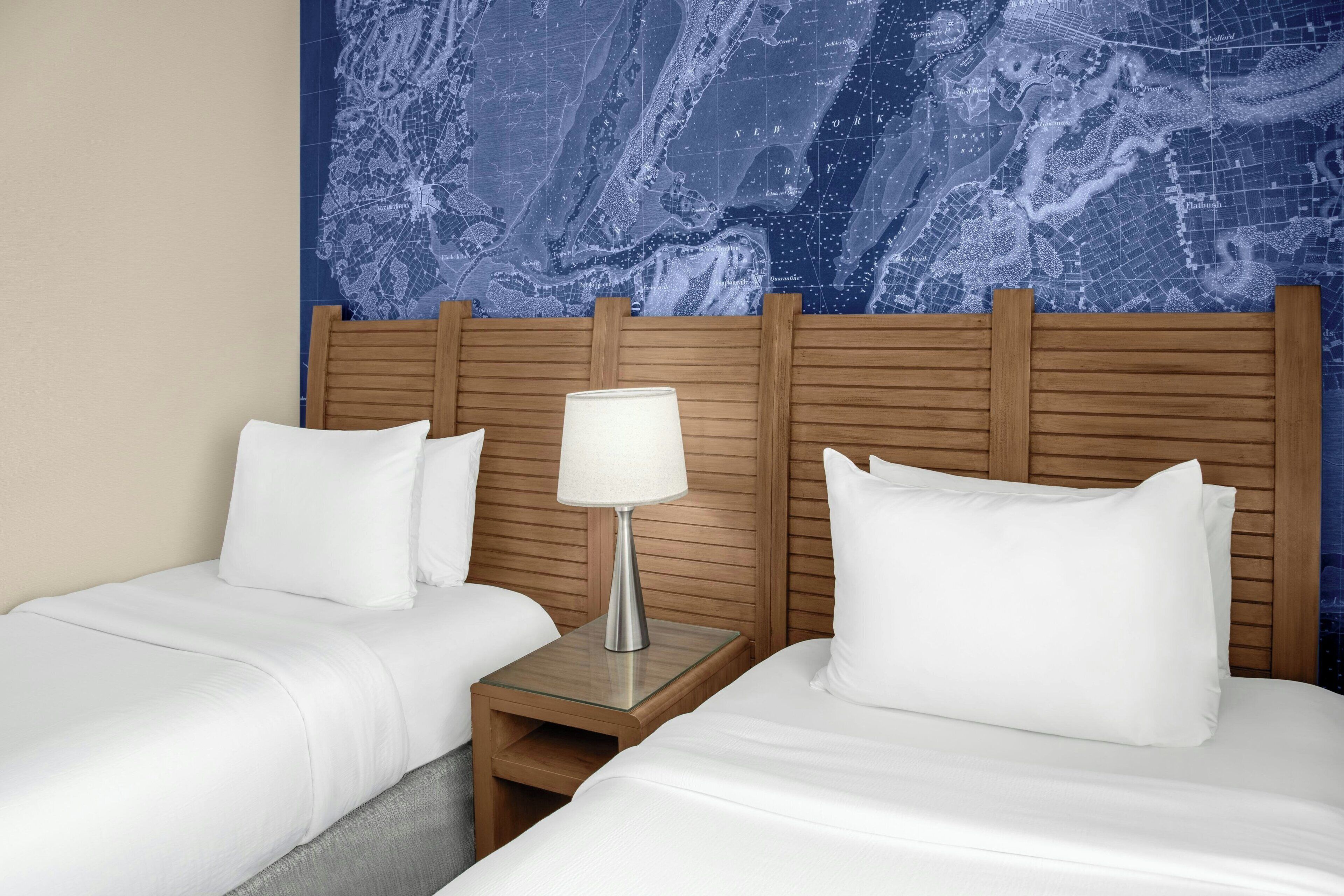 Habitación estándar, 2 camas individuales | Ropa de cama de alta calidad y caja de seguridad en la habitación 