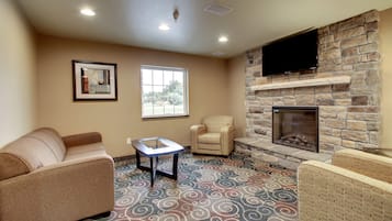 Sala de estar en el lobby