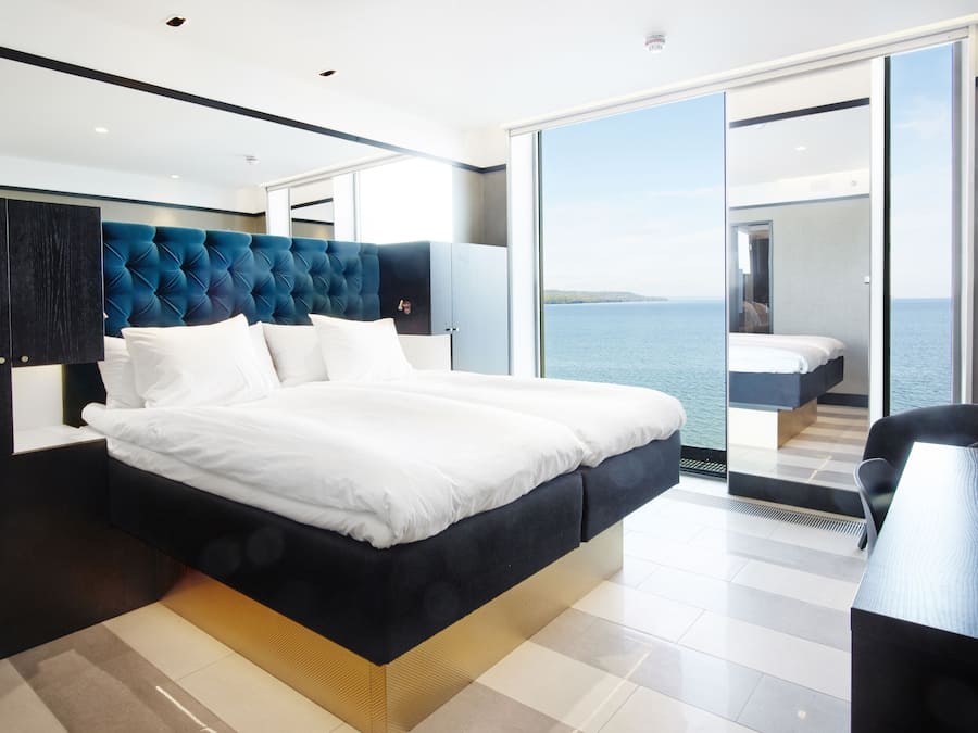 Deluxe dubbelrum | Sängtillbehör av högsta kvalitet, duntäcken och ljudisolering