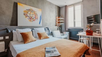 Chambre Double Confort | 1 chambre, matelas Select Comfort, coffres-forts dans les chambres