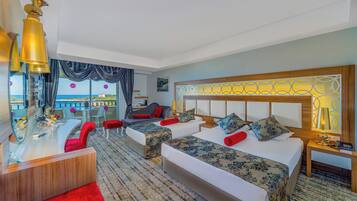 Minibar, una cassaforte in camera, postazione laptop, tende oscuranti