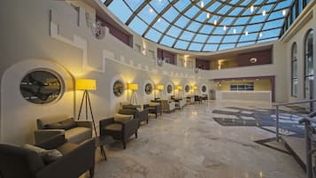 Sala de estar en el lobby