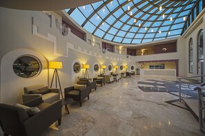 Sitteområde i lobbyen