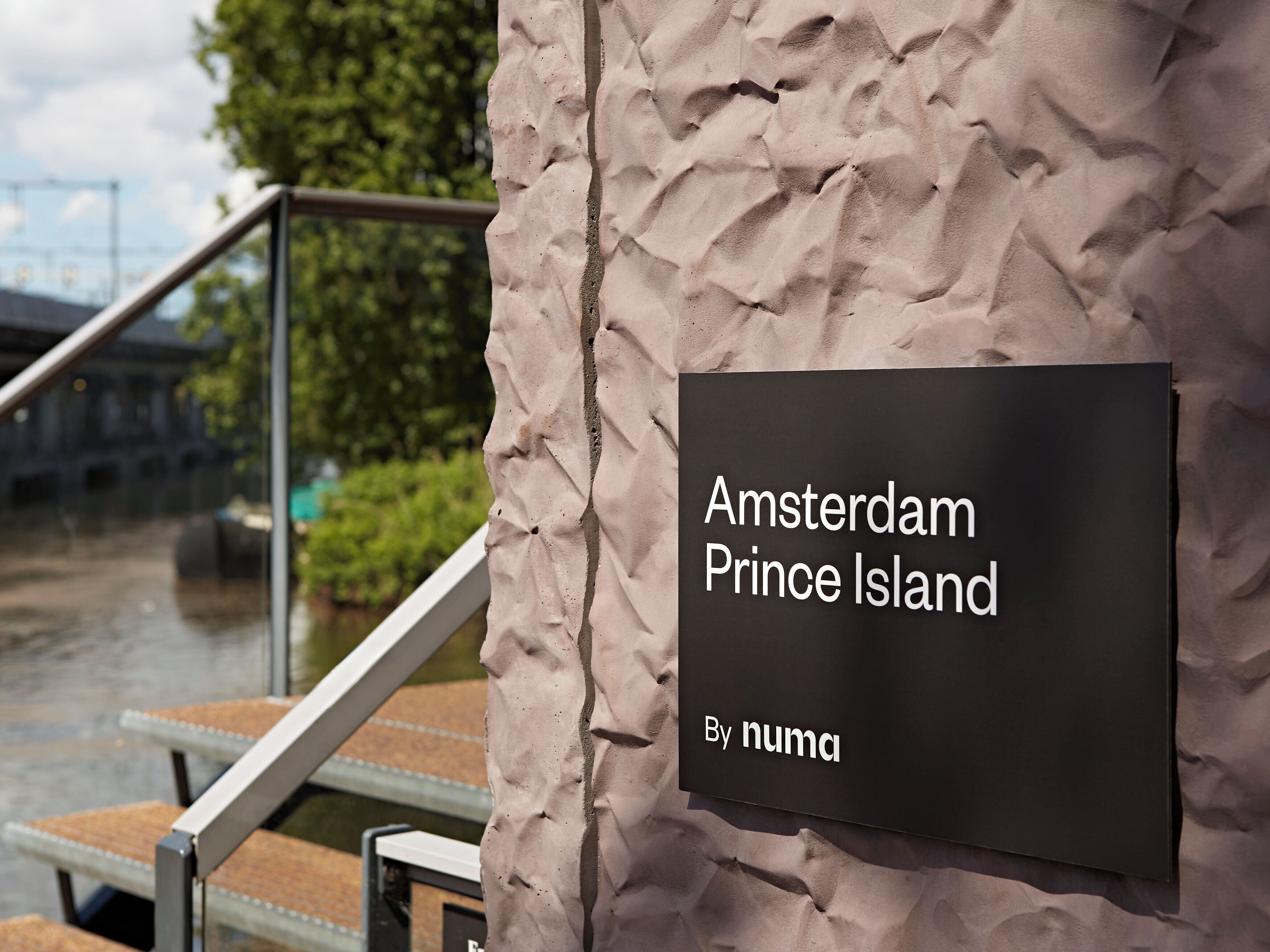 Voorkant van accommodatie