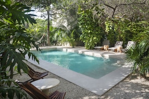 2 outdoor pools, open 9:00 AM to 8:00 PM, sun loungers