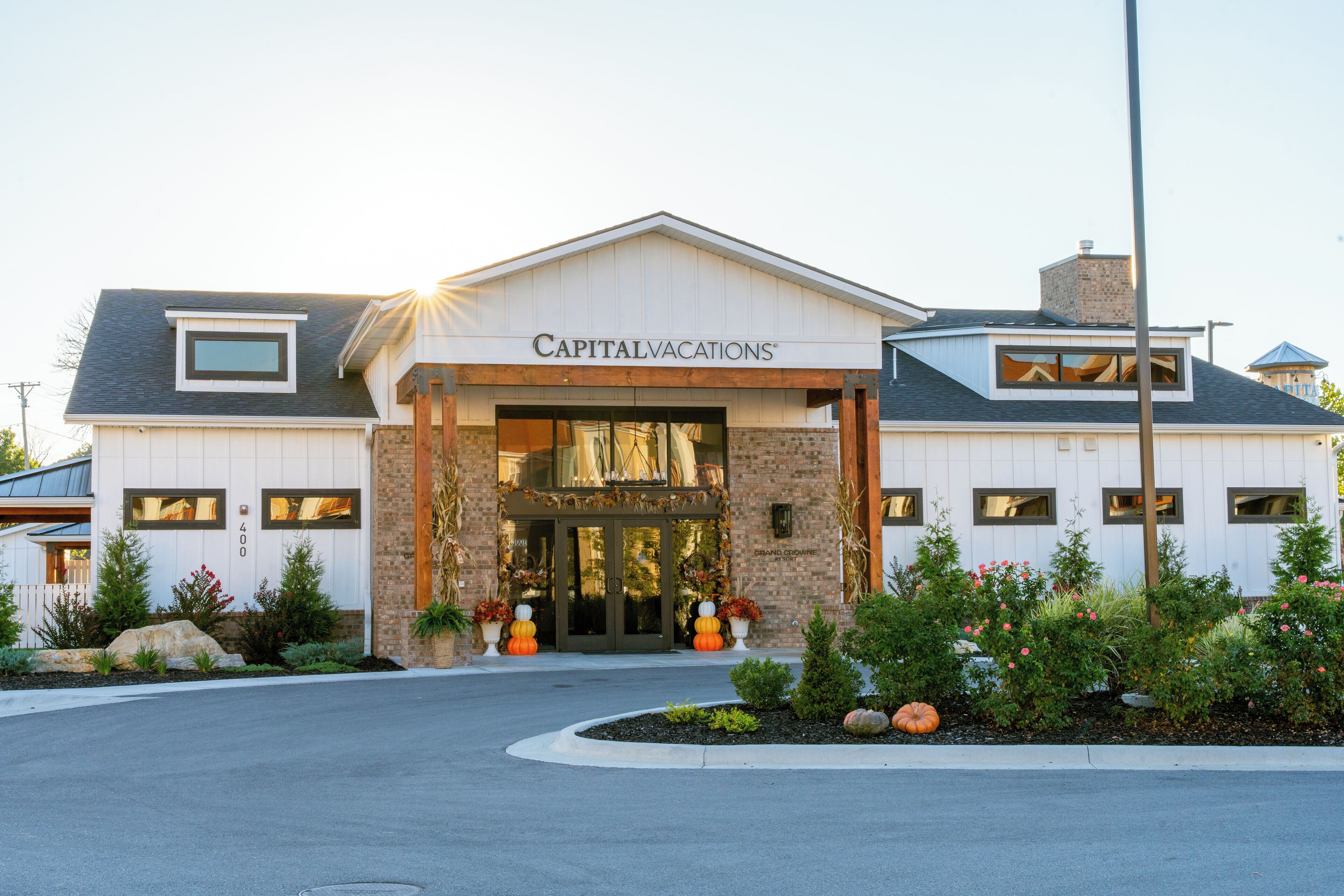 Fassade der Unterkunft