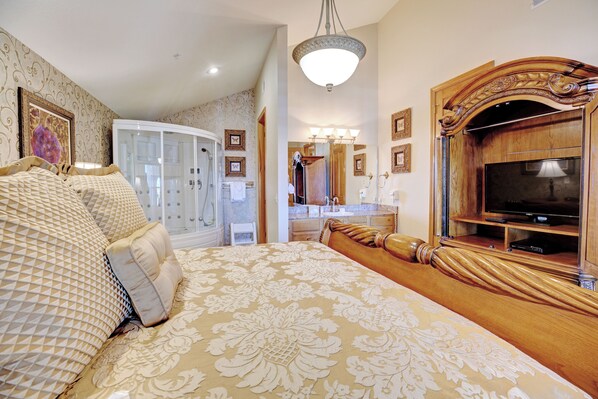 1 habitación, tabla de planchar con plancha, wifi gratis y ropa de cama