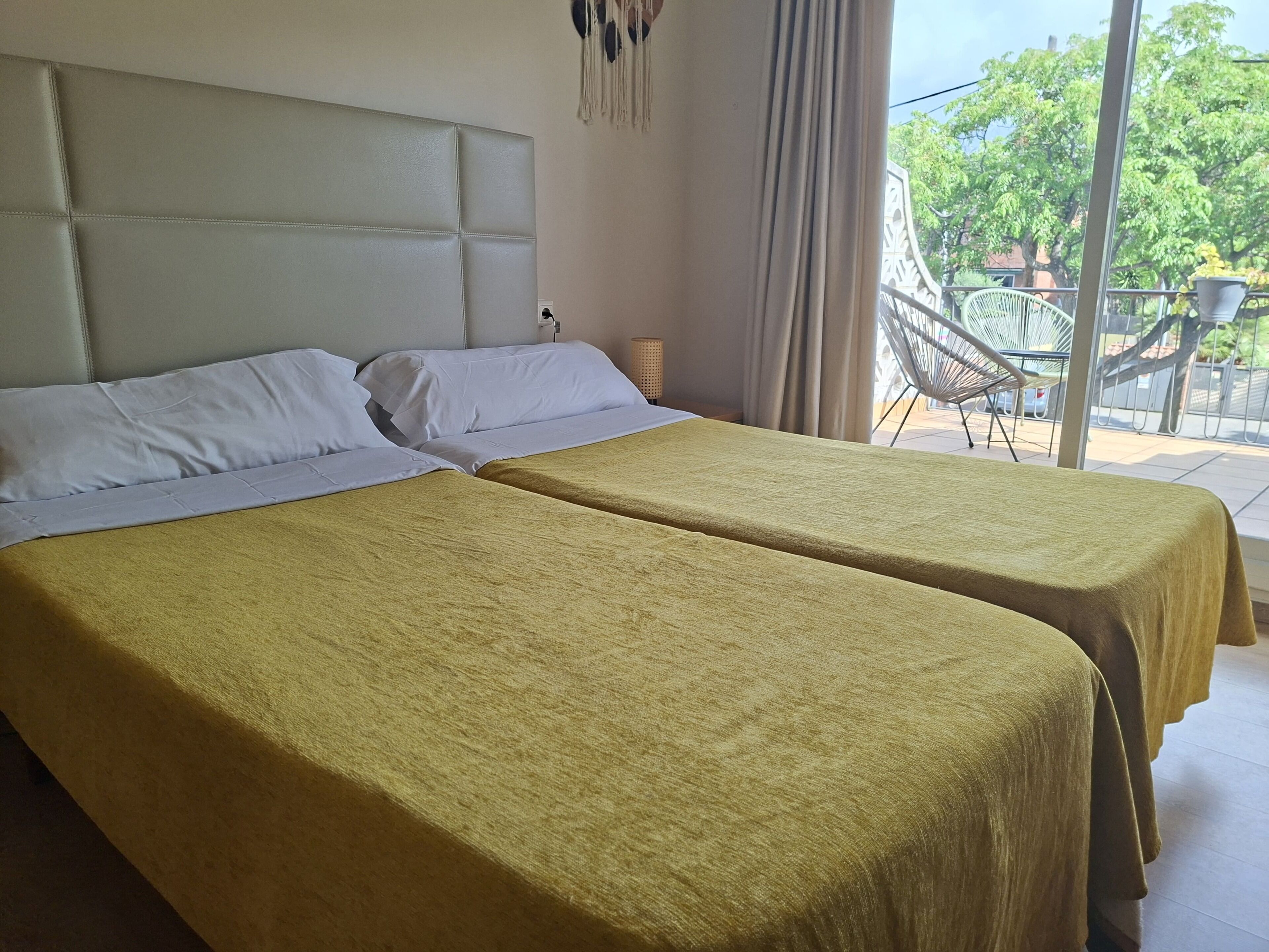 Basic Twin Room, Balcony | Blackout drapes, free WiFi, bed sheets