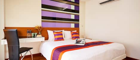 Deluxe Double Room | In-room safe, free WiFi, bed sheets