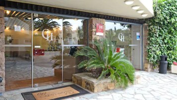 Entrada de la propiedad