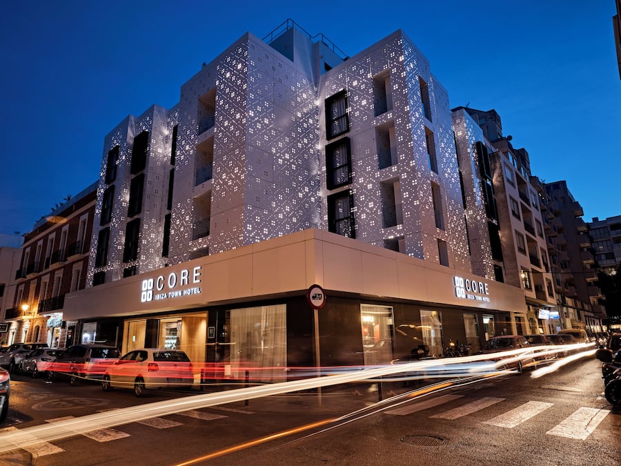 Façade de l’hébergement