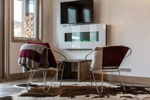 Quarto superluxo, 1 cama King, vista para a montanha (No Breakfast) | Roupas de cama de algodão egípcio, roupas de cama premium