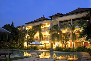 Front of property – evening/night