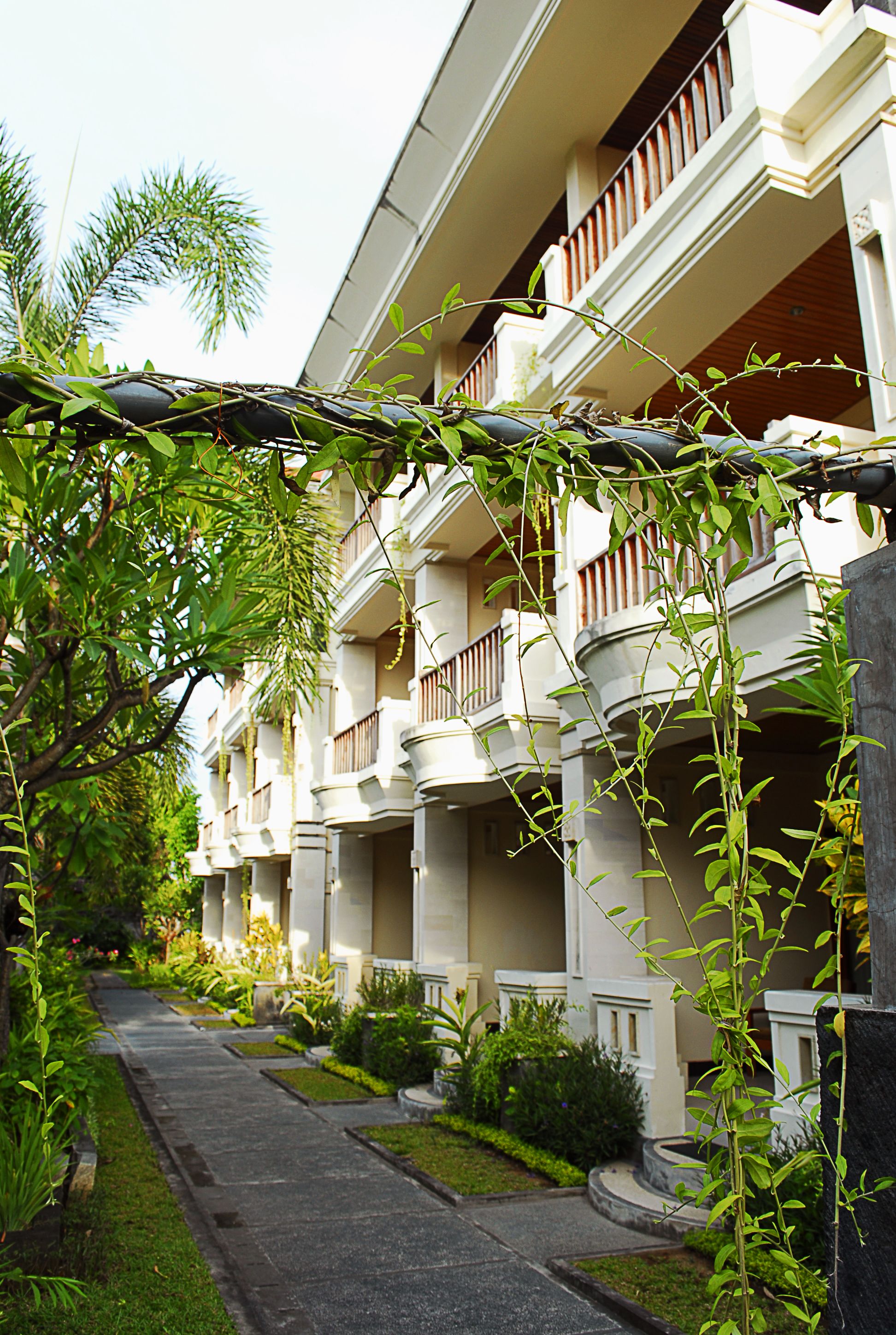 Fachada de la propiedad