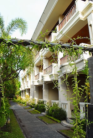 Façade de l’hébergement