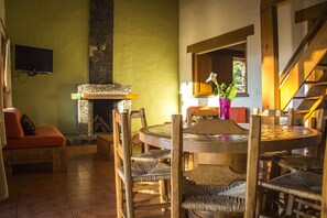 Spiseområde på rommet