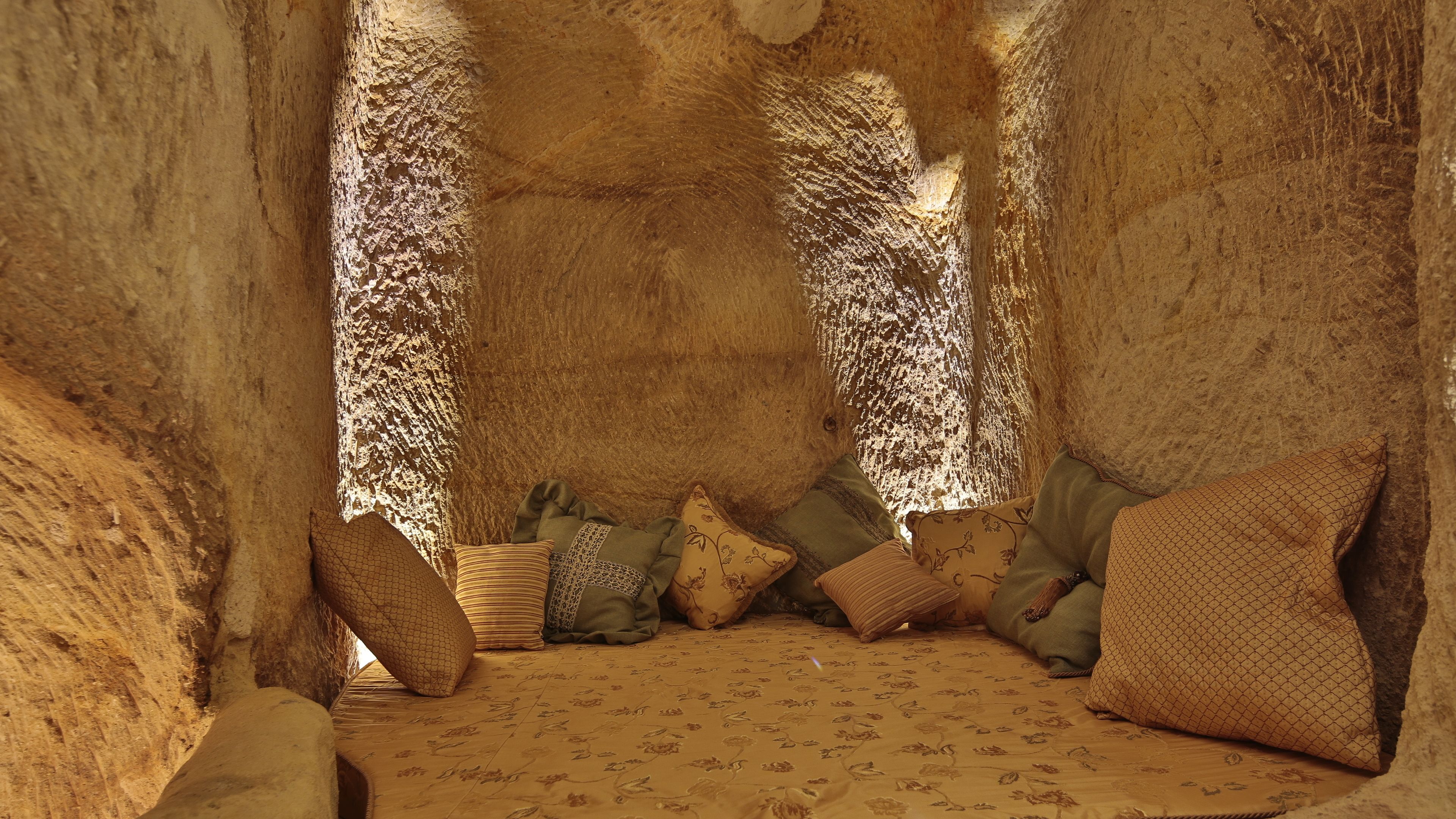 superior room | living area | led tv, heated floors