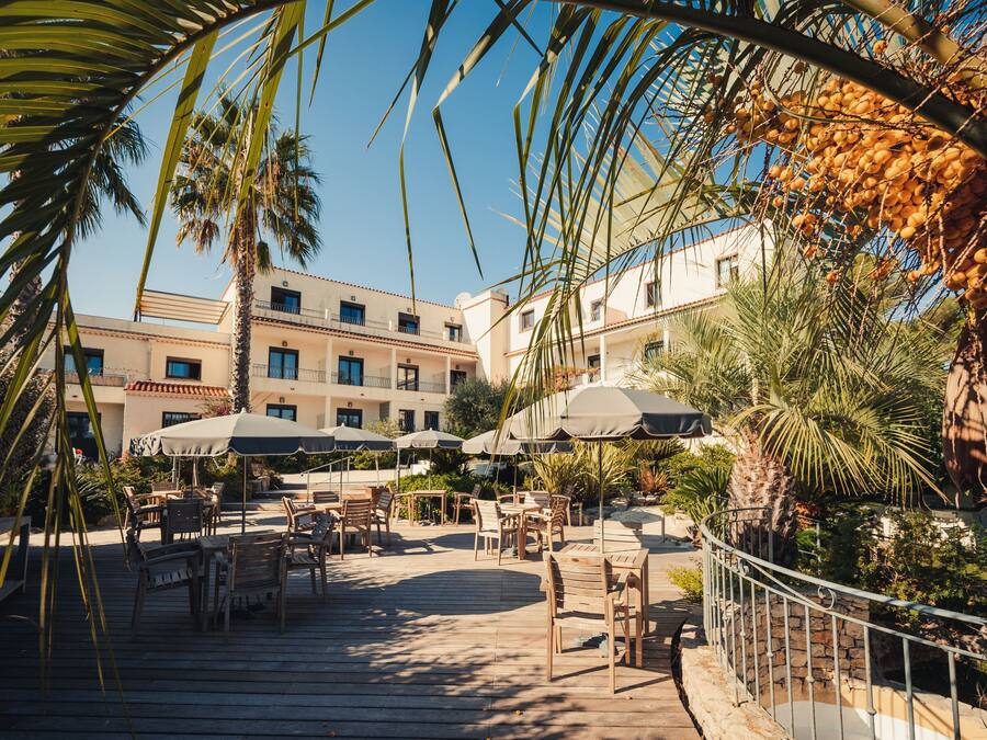 Façade de lâhĂ©bergement