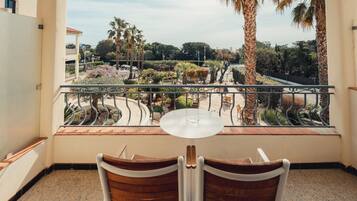 Triple Room, Balcony, Garden View | View from room