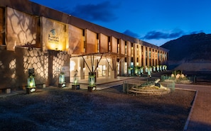 Front of property - evening/night - Ras Al Jinz Turtle Reserve (Al Hadd)