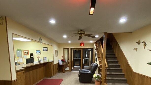 Lobby sitting area
