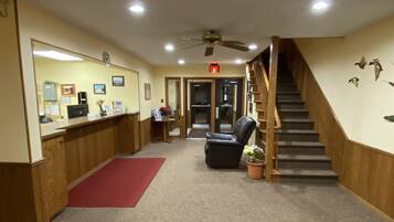 Lobby sitting area