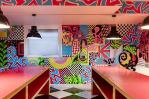 Interior detail - Clink 261 Hostel (London)