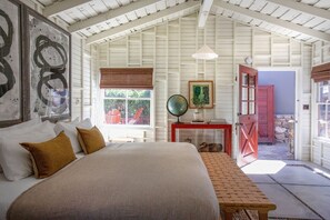 客房, 無障礙, 花園景觀 | 高級寢具、舒適加層、獨特裝潢、遮光布/窗簾