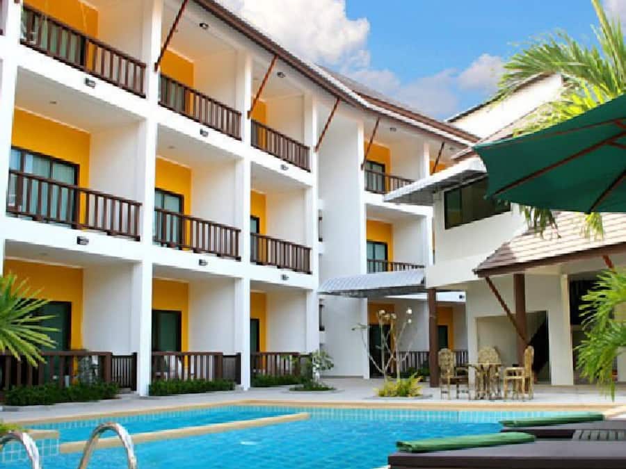 Außenpool, Liegestühle