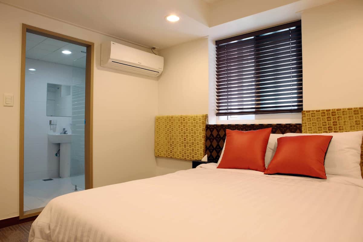 ห้องดับเบิล | เตารีด/โต๊ะรีดผ้า, Wi-Fi ฟรี