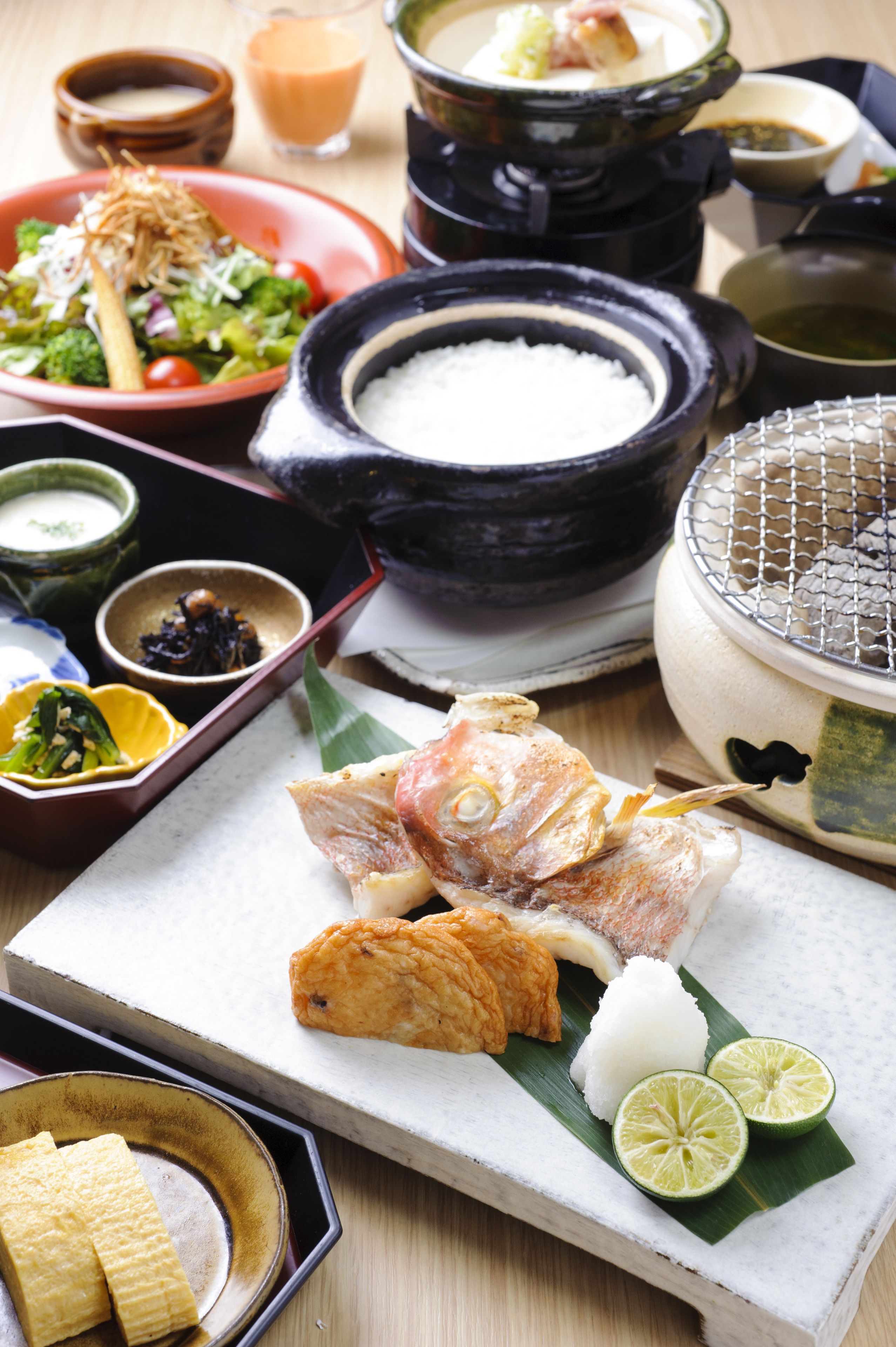 Free daily Japanese breakfast
