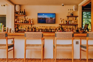 Poolside bar